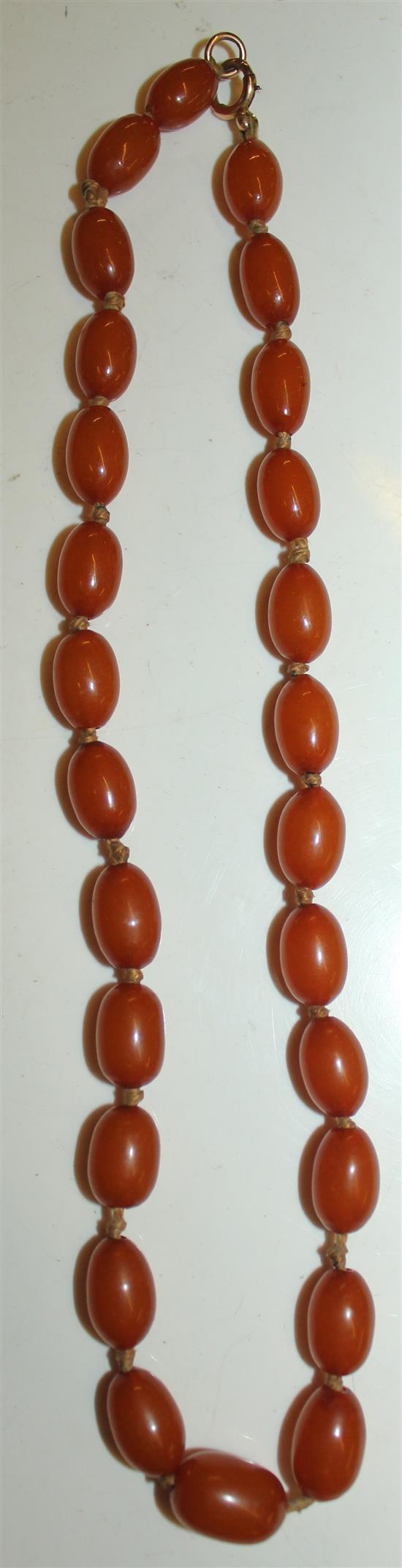 Amber necklace